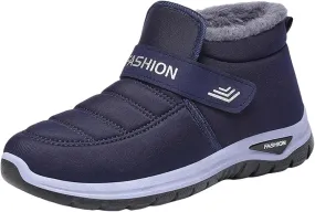 Women's Snow Boots with Heels Winter Boots for Ladies Non Slip Womens Fur Lined Ankle Boot Barefoot Shoes Grounded Footwear Hiking Platform Boots Men Mens Booties Winter